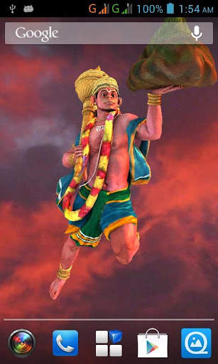 3D Hanuman Live Wallpaper screenshot 4
