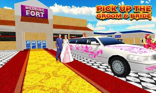 City Bridal Limo Car Simulator screenshot 4