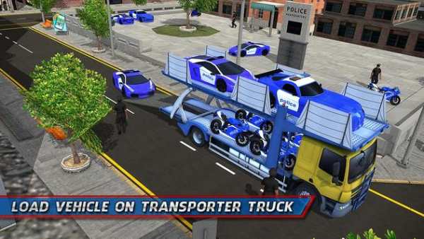 Police Car Transporter Ship screenshot 1