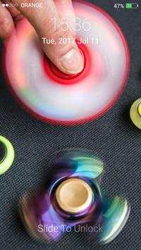 Fidget Spinner Wallpaper lock screen screenshot 3