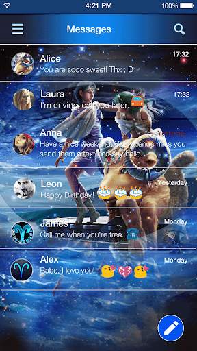 Aries Emoji Keyboard Theme स्क्रीनशॉट 4