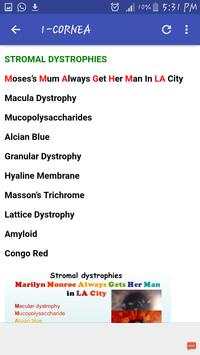 Ophthalmology Mnemonics скриншот 3