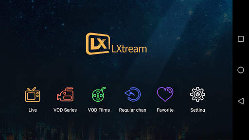 Lxtream Player screenshot 2