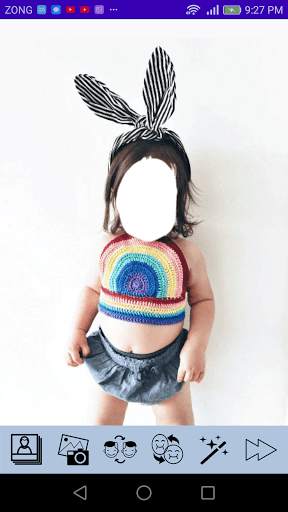 Baby Photo Editor - Girl screenshot 1