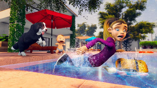 Virtual Baby Life Simulator - Baby Care Games 3D screenshot 2