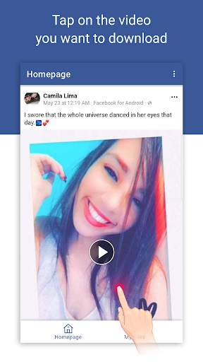 ดาวน์โหลดวิดีโอ FB screenshot 4