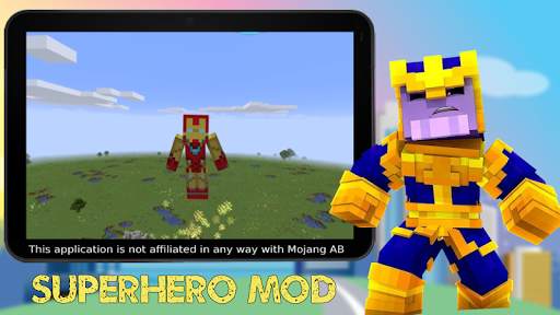 Superhero mod +skins screenshot 2