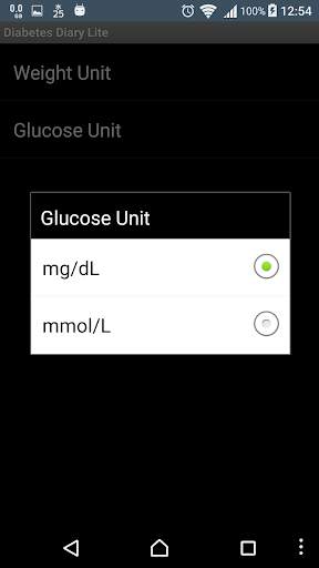 Diabetes Diary Lite 2 screenshot 2
