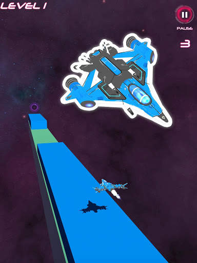 Sky Roads 3D -  Galaxy Legend Sparrow Ships Racing screenshot 14