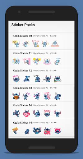 Koala Stickers for WhatsApp screenshot 3