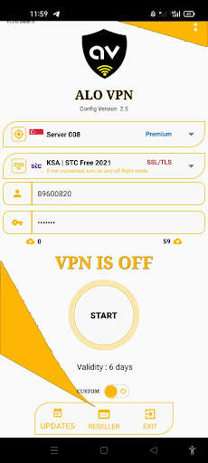 ALO VPN screenshot 1
