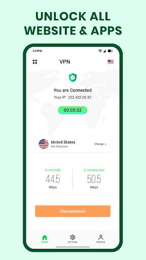 VPN proxy - Secure Turbo VPN screenshot 2