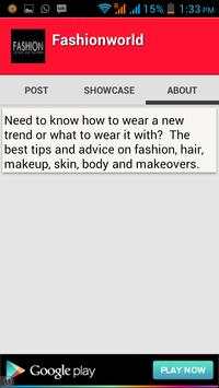 Fashion World screenshot 4