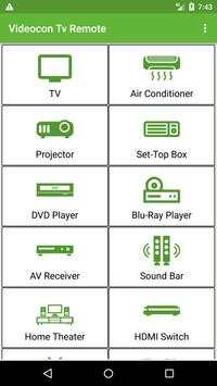 Videocon TV Remote 1 تصوير الشاشة