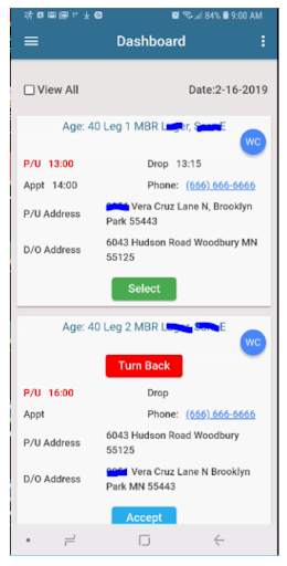 All Trans Software Mobile Driver screenshot 2