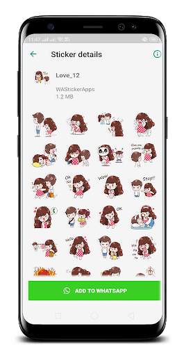 Love Story Stiker for Whatsapp - WAStickerApps screenshot 4