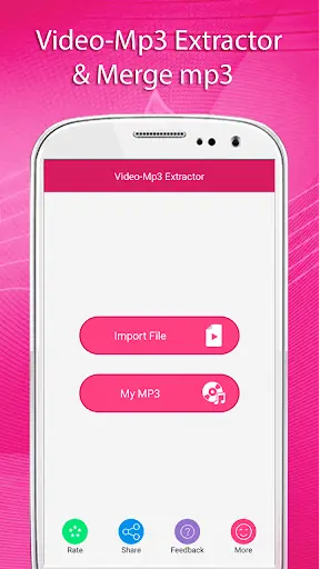 Video-Mp3 Extractor screenshot 1