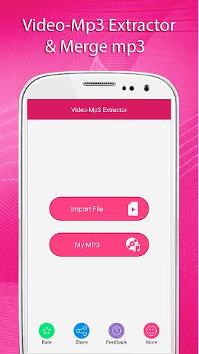 Video-Mp3 Extractor screenshot 1