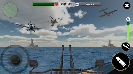 War, artillery and heavy weapon simulator screenshot 1