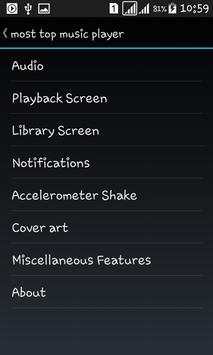 Top Music Player screenshot 5