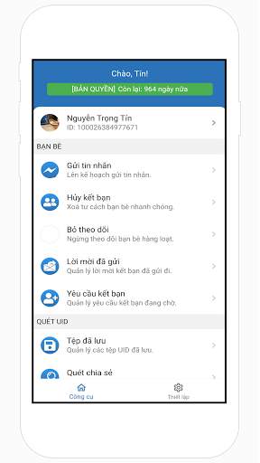 InboxFB - Công cụ hỗ trợ bán hàng trên Facebook screenshot 1