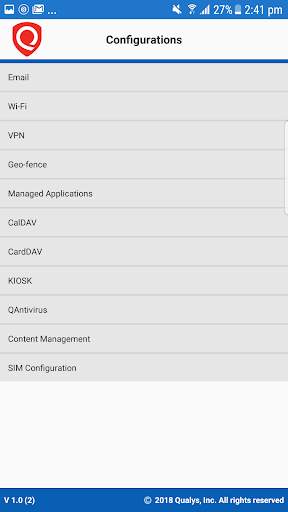 Qualys DPC Test screenshot 5