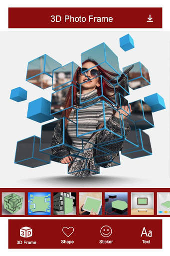 3D Photo Frame : Photo Editor 5 تصوير الشاشة