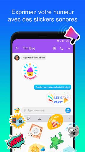 Mint Messenger - Chat And Sms screenshot 3