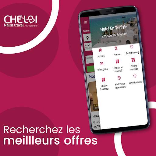 Chelbi booking screenshot 5