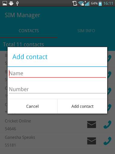 SIM Manager скриншот 3