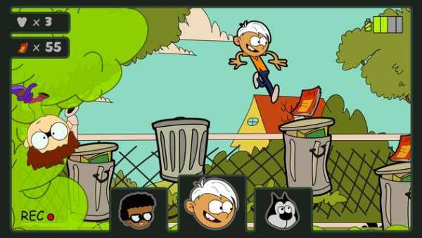 Funny Loud house adventure screenshot 2