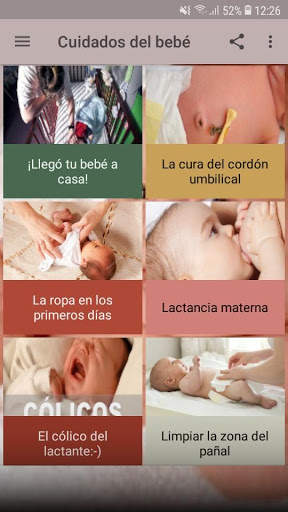 Cuidados del bebé screenshot 1