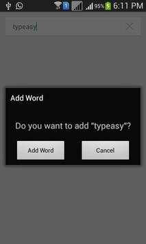 Typeasy keyboard screenshot 7