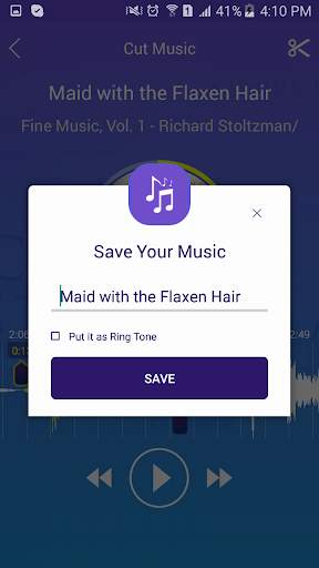 Cut Music screenshot 4