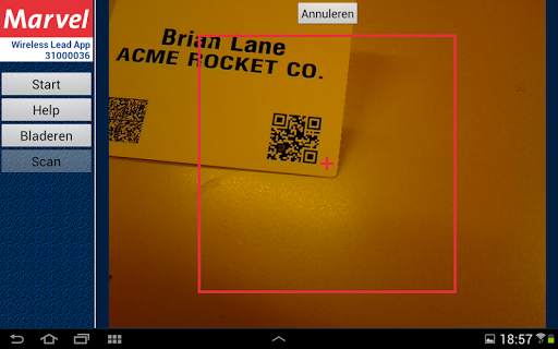 Marvel LeadScanner screenshot 12
