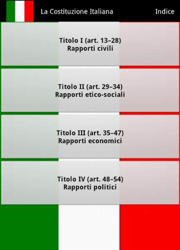 La Costituzione Italiana screenshot 2