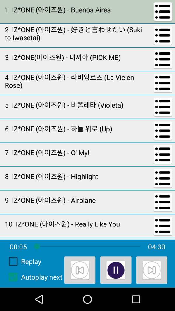 IZONE Songs Offline - KPop screenshot 1