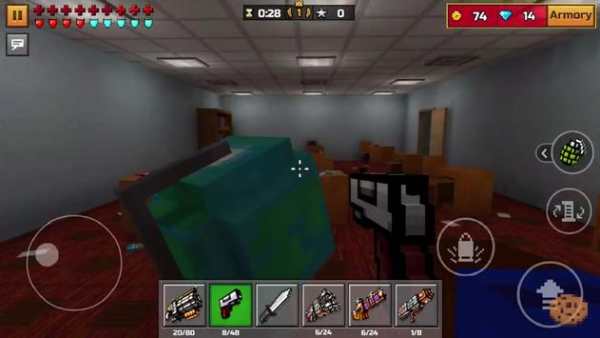 Play Pixel Gun 3D (Pocket Edition) All Tricks screenshot 3