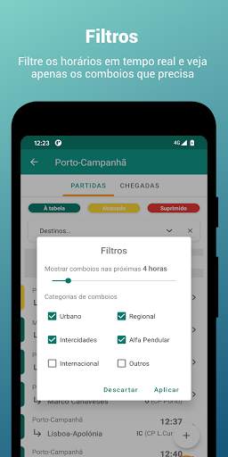 Catch UP - Horários e Atrasos Comboios de Portugal screenshot 3