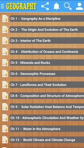 Geography Class 11th Notes screenshot 3