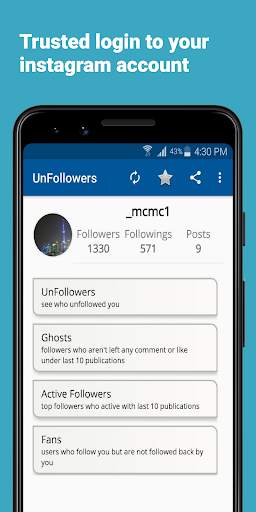 Unfollow for Instagram screenshot 1
