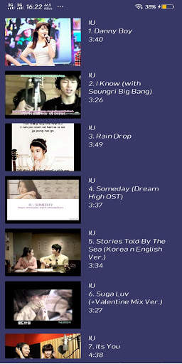 IU Music Video OST (Soundtrack) screenshot 1