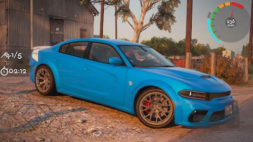 SRT Charger : Dodge Muscle Driving screenshot 1