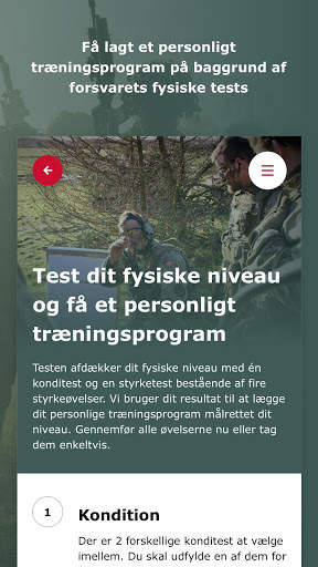 Træn med forsvaret screenshot 3