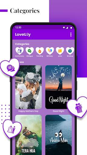 LU - Lyrical Photo & Video Status Maker screenshot 1