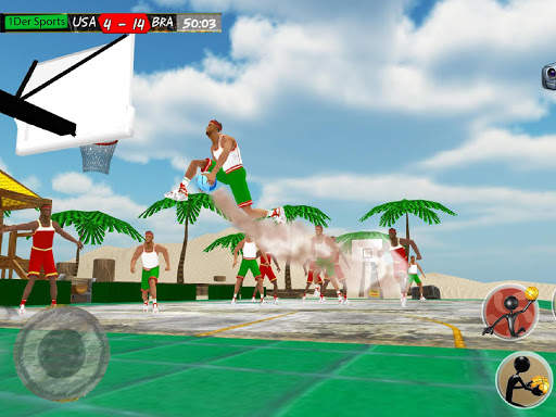 Beach Basketball 2021: Real Basketball Games screenshot 8
