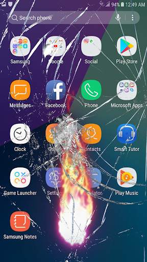 Broken & Cracked Screen Prank screenshot 6