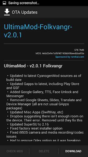 OTA Updates [ROOT][CUSTOM ROM] screenshot 8