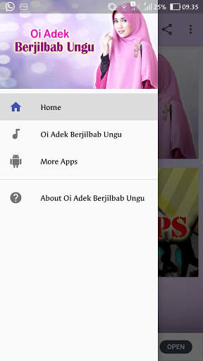 Oi Adek Berjilbab Ungu Offline screenshot 1