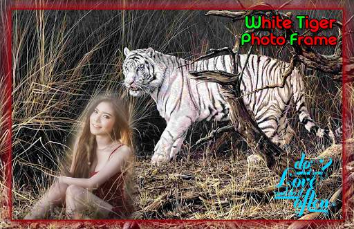 White Tiger Photo Frames screenshot 1